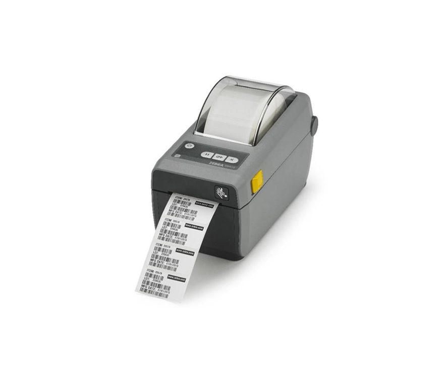 Zebra ZD410 Direct Thermal Desktop Printer for labels, Receipts, Barcodes, Tags, and Wrist Bands Print Width of in USB, Bluetooth, and Wifi Co - 1