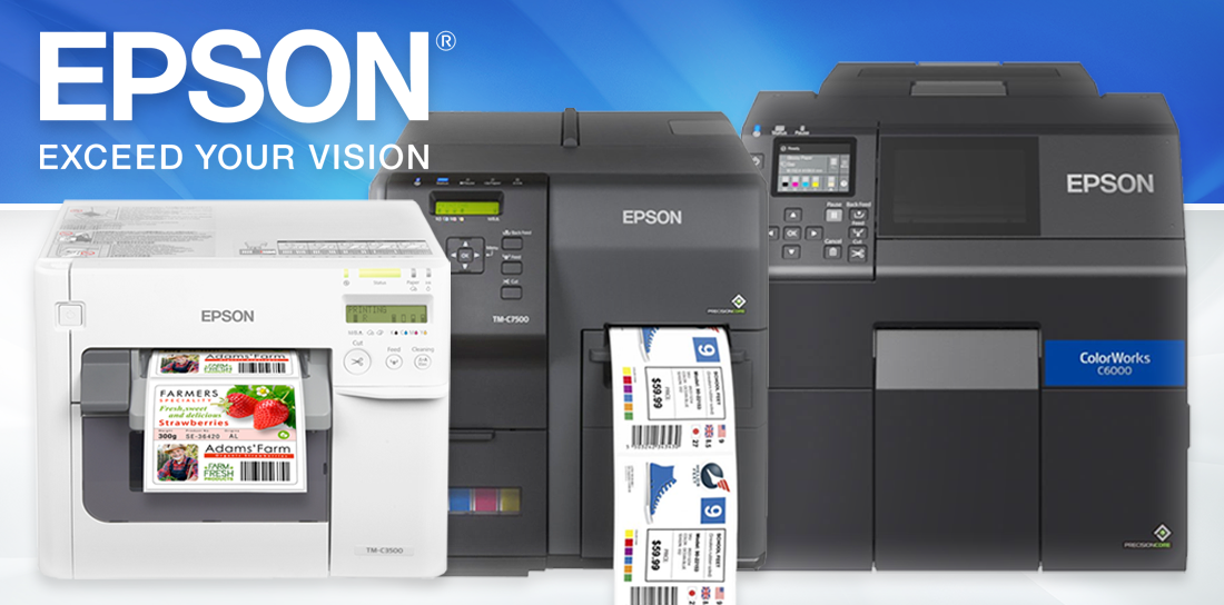 Save With On Demand Label Printing With Epson Colour Label Printers