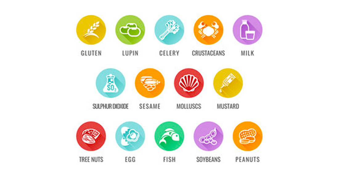 EU 14 food allergen banner solutions