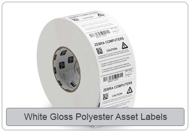 White Asset Labels